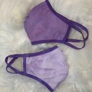 Tie Dye reusable Face Mask Late Night Set